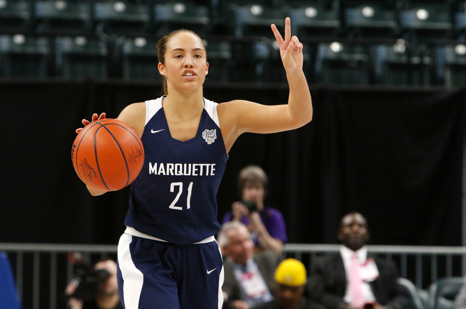 Gallery: Marquette Catholic vs. Vincennes Rivet in Class A championship